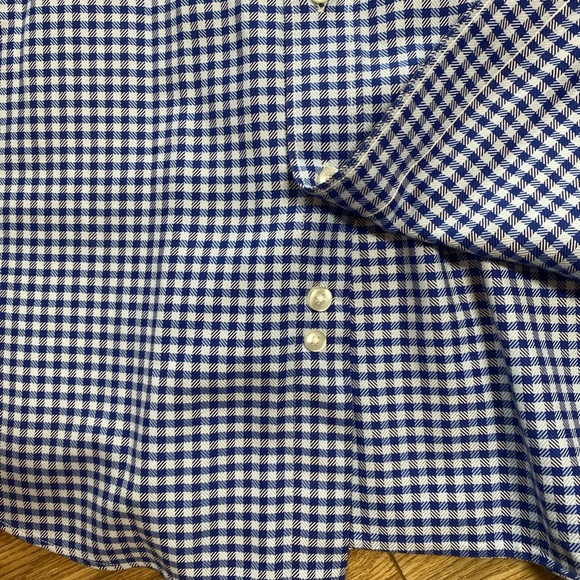 Thomas Pink Slim Fit Prestige shirt blue and white - Picture 8 of 8